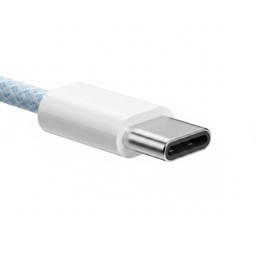 Blue Cable Close-up